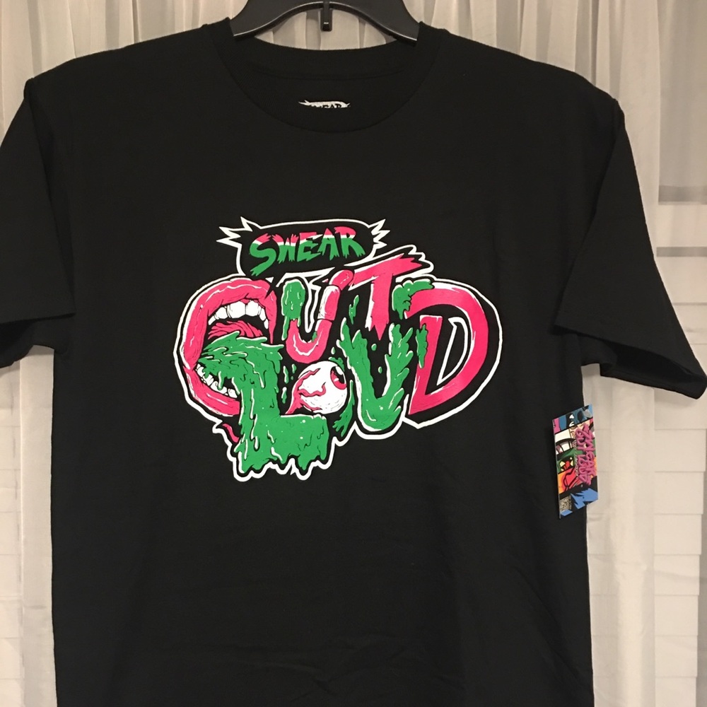 Green and Pink SOL Logo Tee - Picture 2 of 6